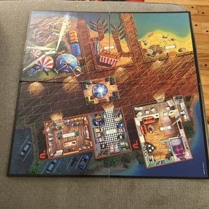 Clue Game 2013 Edition Replacement Game Board Double Sided Quad Fold